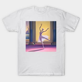 Ballerina Dancing Painting Olympus T-Shirt